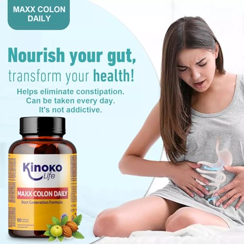 Maxx Colon Daily – Lassativo Naturale E Sollievo Dalla Stitichezza | Triphala + Psyllium (Fibre Prebiotiche) | Regolarità, Transito Intestinale E Riduzione Dei Gas (90 Capsule) - 6