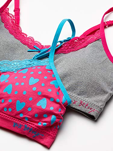 Betsey Johnson Girls' 2 Pack Bra3