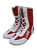 Lordz Men's Boxing Shoes (9) - Red, Athletic Shoe