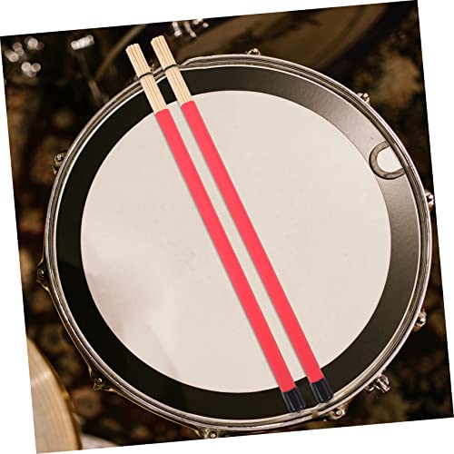Par de baquetas para percusión 40.5x1.5 cm color rojo miniatura 6