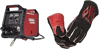 Lincoln MIG Welder and Gloves Combo
