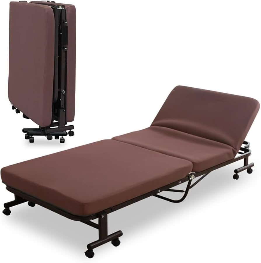 Amazon.co.jp: ベッド 折りたたみベッド シングル 収納 低反発 14段階