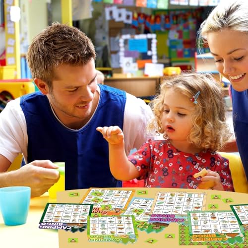Juego Bingo Camping para Niños 24 Jugadores miniatura 6