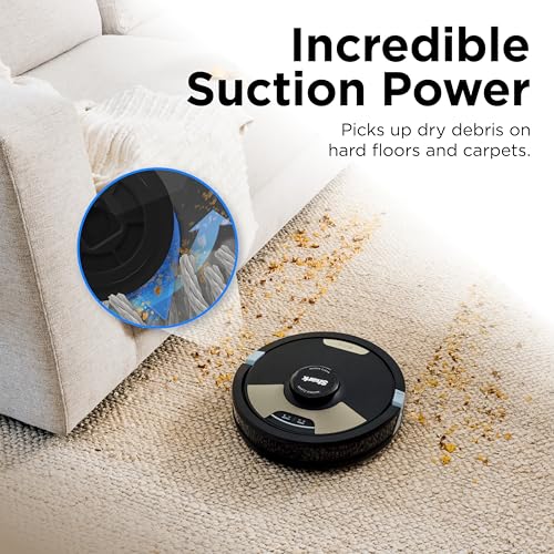Image of SharkMatrix Plus 2-in-1 Robot Vacuum & Mop, Black /Brass, AV2610WA