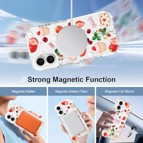 Coque iPhone 17 jolie protection fleurie MagSafe cadeau idéal filles - 2