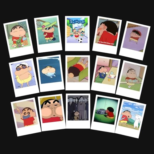Image of Funk You Store Shinchan Poster | Shinchan Cartoon Mini Posters (Set of 15) | OG Shinchan Posters funny memes Polaroids Sized (8 x 6 cm) Posters for Phone Accessories, Bedroom, Office, room decoration