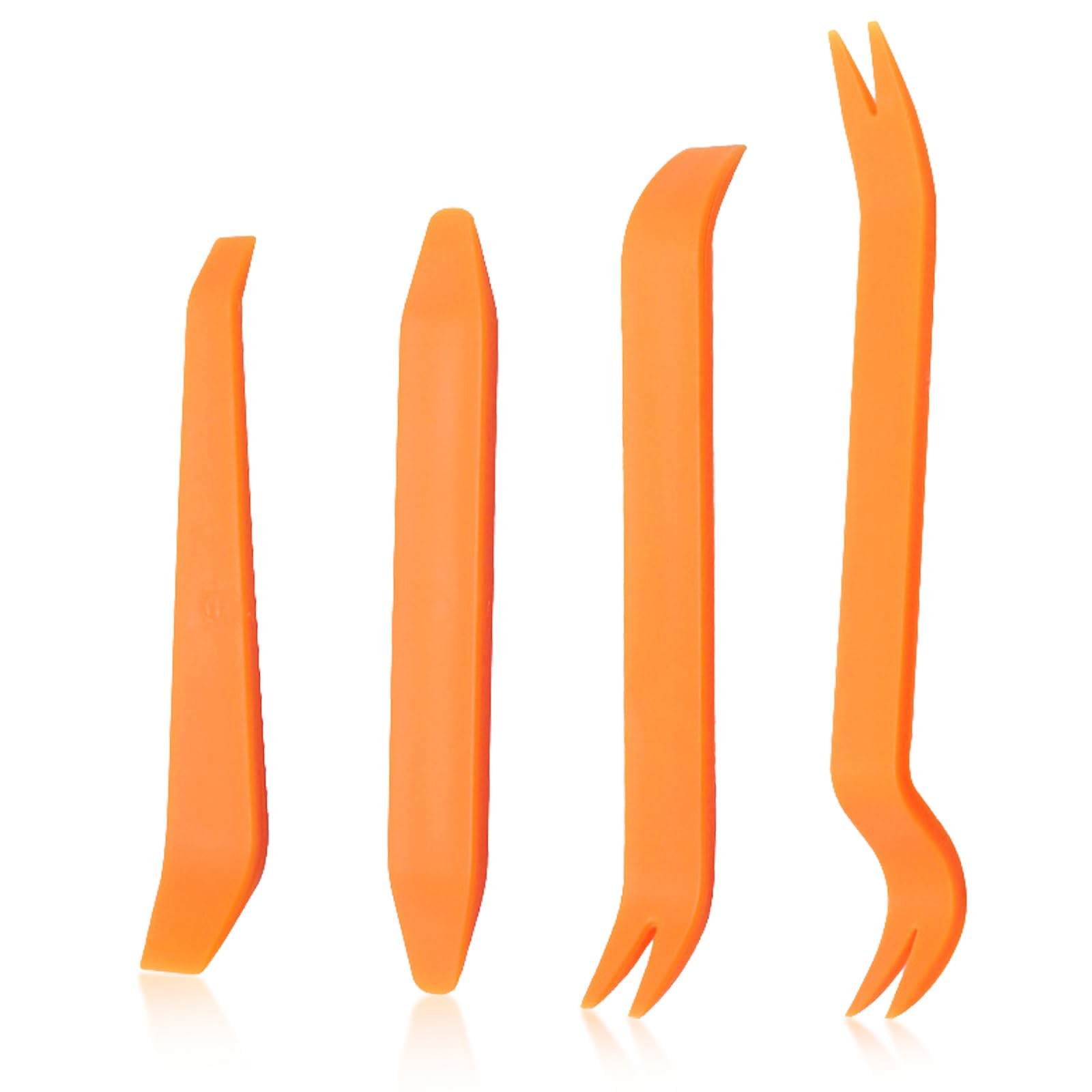 TONZACK Demontage Werkzeug Auto 4 Stück Hebelwerkzeug Auto Set Türverkleidung Werkzeug Zierleistenkeile Innenverkleidung Werkzeug für Entfernung Autotür Türverkleidung und Fahrzeug Dash