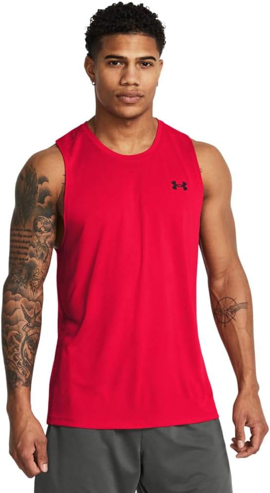 adidas red tank