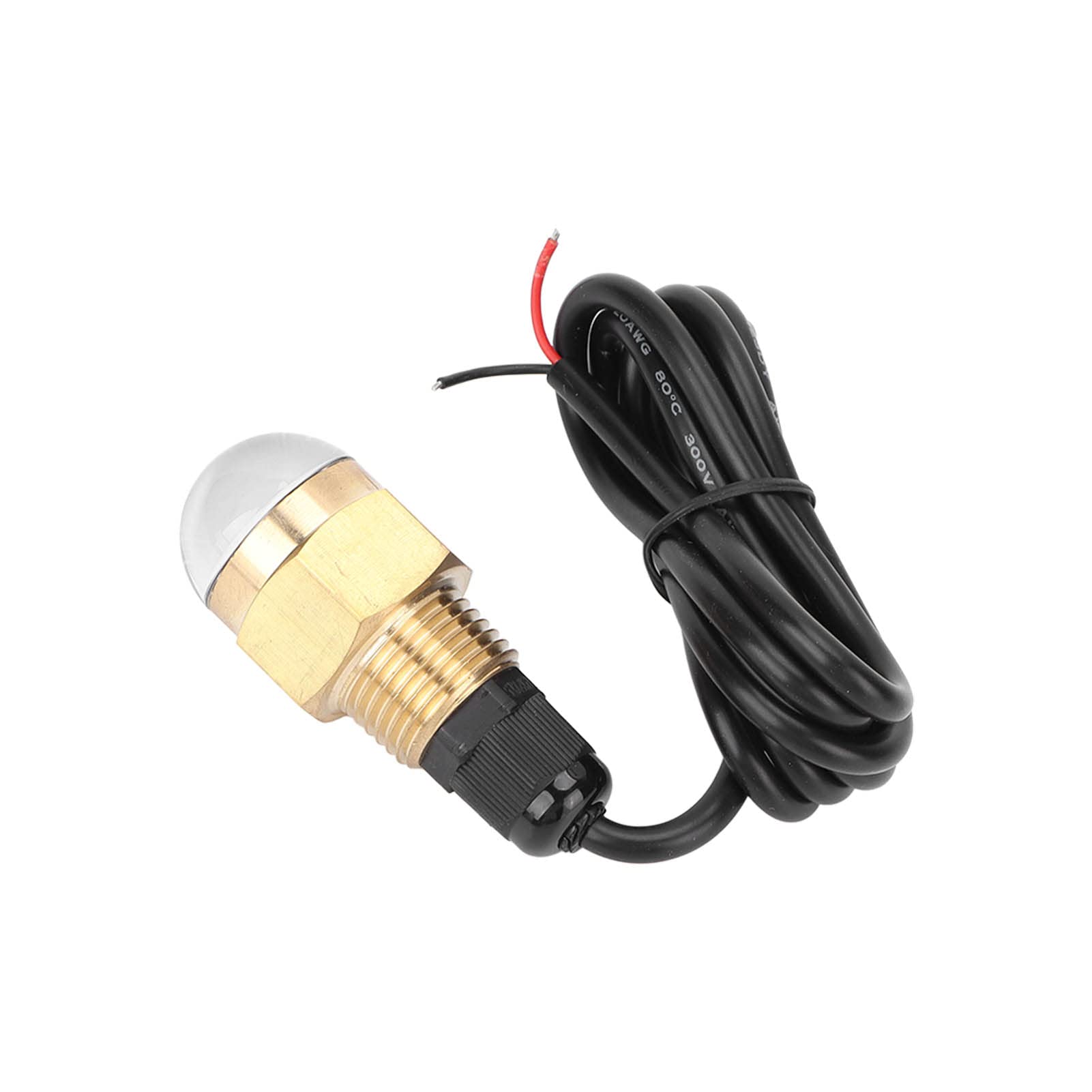 Tbest Boot Ablassschraube Licht, Ablassschraube LED Licht IP68 Wasserdicht 1/2 Zoll Gewinde 840LM Unterwasserlampe Universal für Yachtschiffe