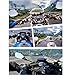 WLPREOE 34in1 Motorcycle Helmet Chin+Top+Side Mount Kit for GoPro Hero 13 12 11 10 9 8 7 Black Silver White 6 Osmo and Other Action Camera with Adhesive Sticky Mount and Buckle, Extra Camera Tether
