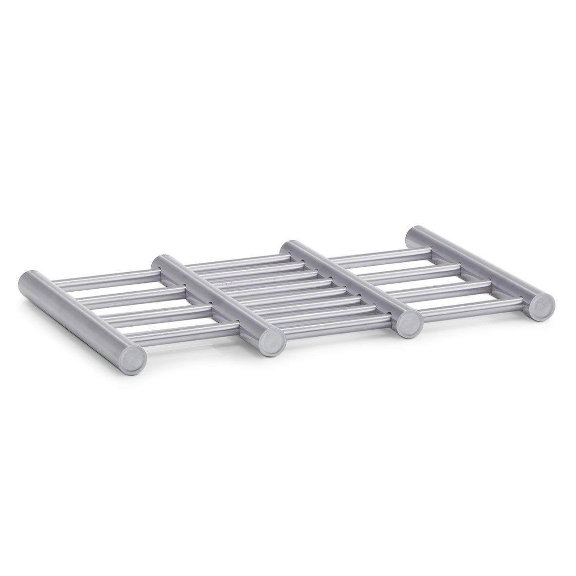 Zeller 27240 22.5 x 20 x 2 cm Pot Holder Extendible Stainless Steel