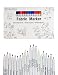 Fabric Markers, Rosaliny 20 Colors Permanent Fabric Marker-Bullet Tips Non-Toxic Fabric Paint Pen with 2 Magic Disappearing Markers & 1 Gift