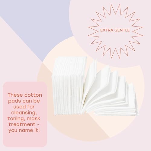 Miniatura 3 de Almohadillas de algodón White Rabbit de alta calidad tipo normal 200 unidades auténtico algodón 100 orgánico no blanqueado sin tratar cultivado sin