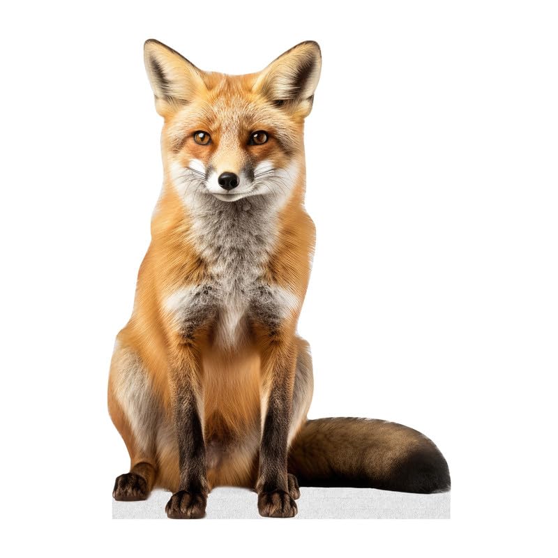 Fox - Life Size Cardboard Cutout Standup People with Support Standee | Animals -