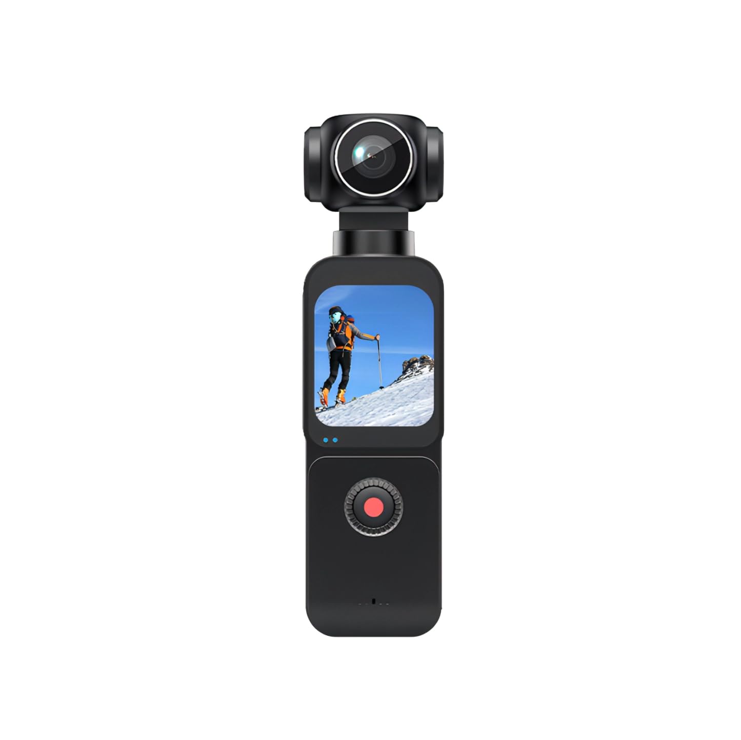 Videocamera Vlogging per YouTube, Video HD 1080P, 24MP, Fotocamera Digitale con Schermo LCD, Perfetta per Principianti e Creatori di Contenuti