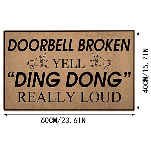 Tunkence Coir And Rubber Entryway Welcome Doormat Funny Floor Mats Decorative Doormat Life Quotes Or Letters Welcome Doormat For Outdoor & Indoor Use 16X24Inch #TOP2