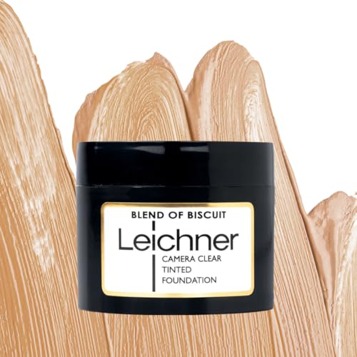 Leichner Camera Clear Tinted Foundation in BISCUIT | Full Coverage | 30ml