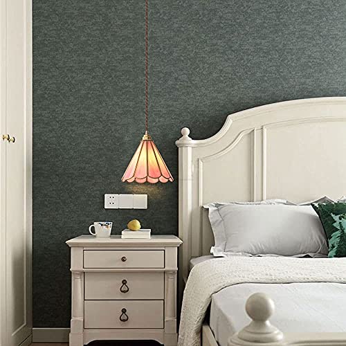 Lámpara colgante para dormitorio de vidrio soplado estilo zen 5