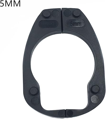 Miniatura 5 de BYNNIX Espaciador de bicicleta 6 piezas espaciador de auriculares de bicicleta espaciador de auriculares de bicicleta espaciador de bicicleta