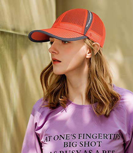 Ellewin Unisex Breathable Full Mesh Baseball Cap Quick Dry Running Hat Lightweight Cooling Water Sports Hat #TOP5