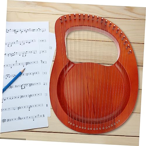 VICASKY 1 Conjunto 19 19 Presentes De Lira De Cordas Para Amantes De Instrumentos Lira De Mogno Harp