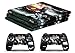 Skin Compatibile per Ps4 PRO - limited edition DECAL COVER ADESIVA BUNDLE - VINILE LUCIDO (Messi Limited Edition)
