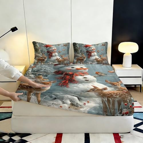 Housse de matelas lavable et douce en microfibre 90x200x25cm - 7