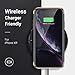 TORRAS Lock Series iPhone XR Case, 3-in-1 Luxury Hybrid Hard Plastic with Gold Trim Matte Finish Slim Thin Phone Case for iPhone XR 6.1 inches, Black