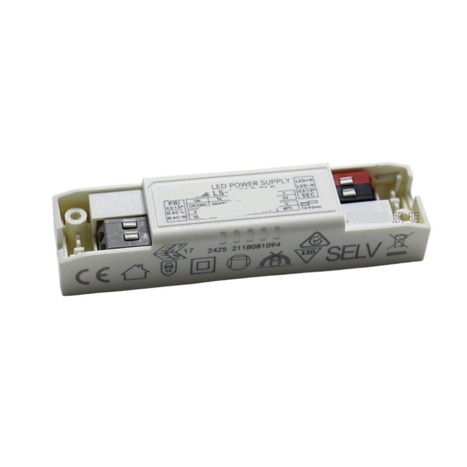 Pilote LED pour petit tube projecteur LS-3-700 SI mini ballast 700mA