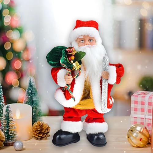 Père Noël électrique avec hotte le cadeau créatif idéal pour les fêtes