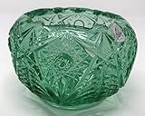 Fenton Art Glass, Rose Bowl Candle Holder, Green