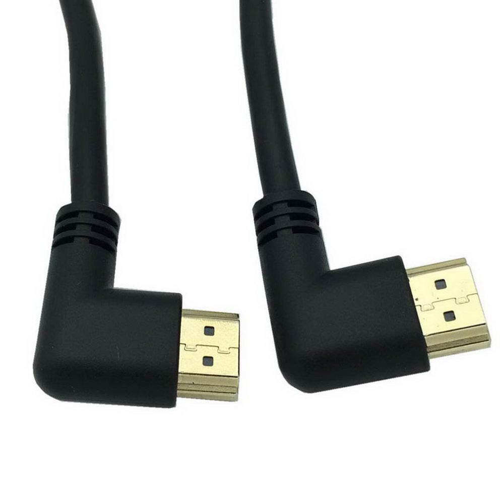 Amazon | Rosebe L字型HDMI2.0ケーブル，ゴールド金メッキ端子