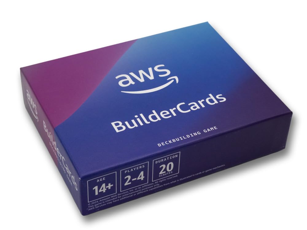 AWS BuilderCards - Cloud Architecture Card Game - Base Game (English), White