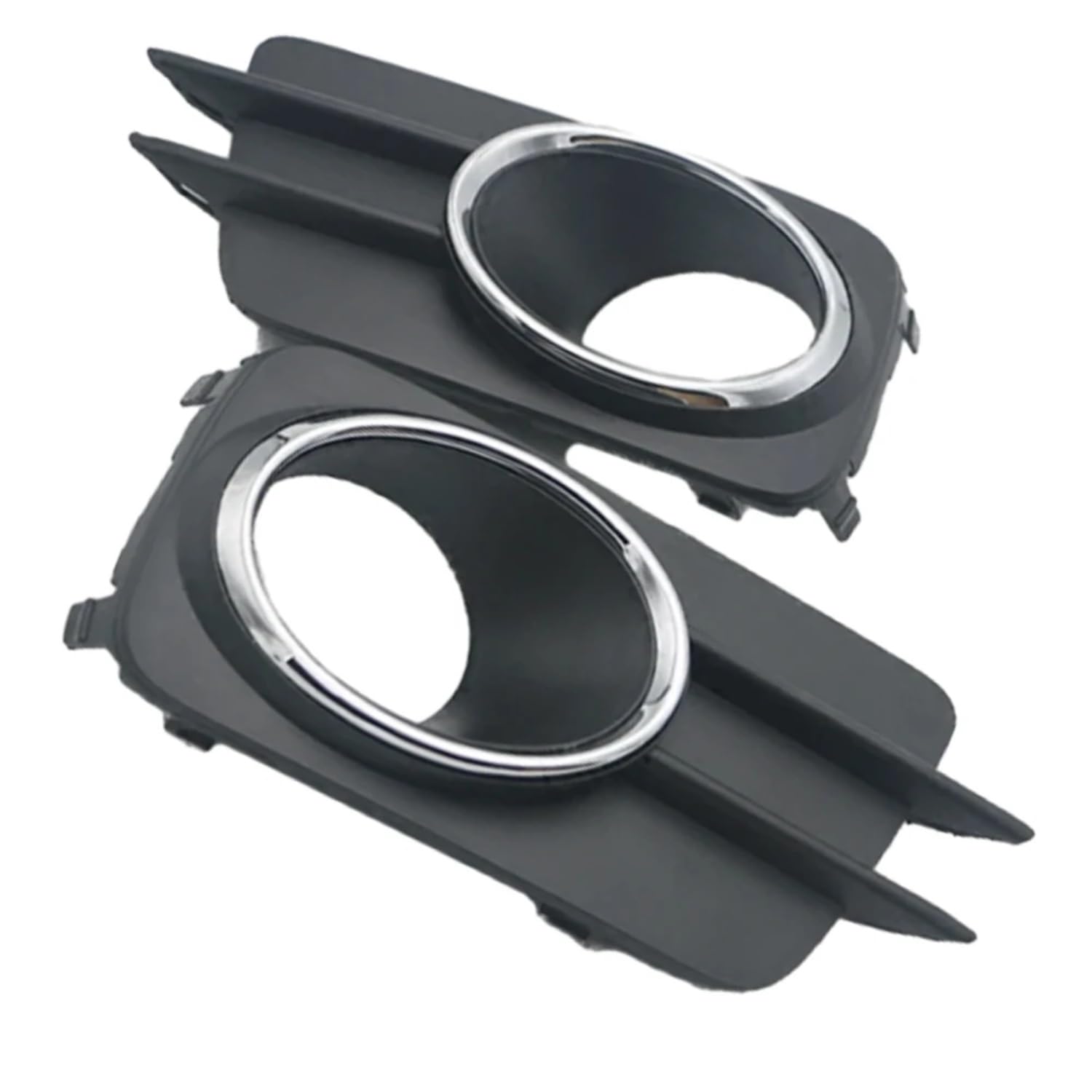 Cubierta de luz antiniebla para VW Tiguan 2010-2012, bisel de parachoques izquierdo y derecho 5