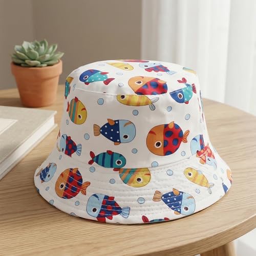 Image of VRITRAZ Kids Baseball Cap | Adjustable Cotton Sun Hat for Boys & Girls | Comfortable Wear (4-12 Year)