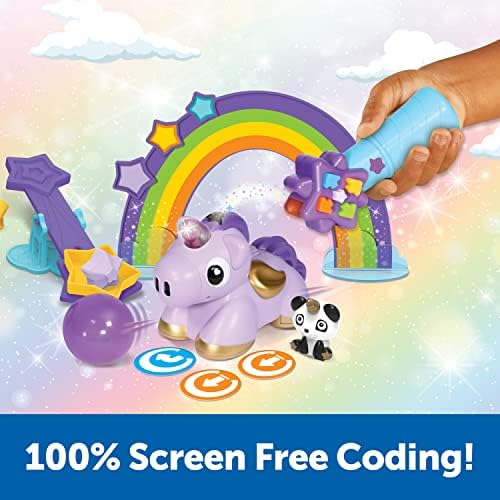 Learning Resources CA Coding Critters MagiCoders: Skye, Interactive STEM Coding Pet, Early Screen Free Coding Toy for Preschooler, 22 Pieces, Ages 4+ Multicolor 3 512jJgnuAlL. AC