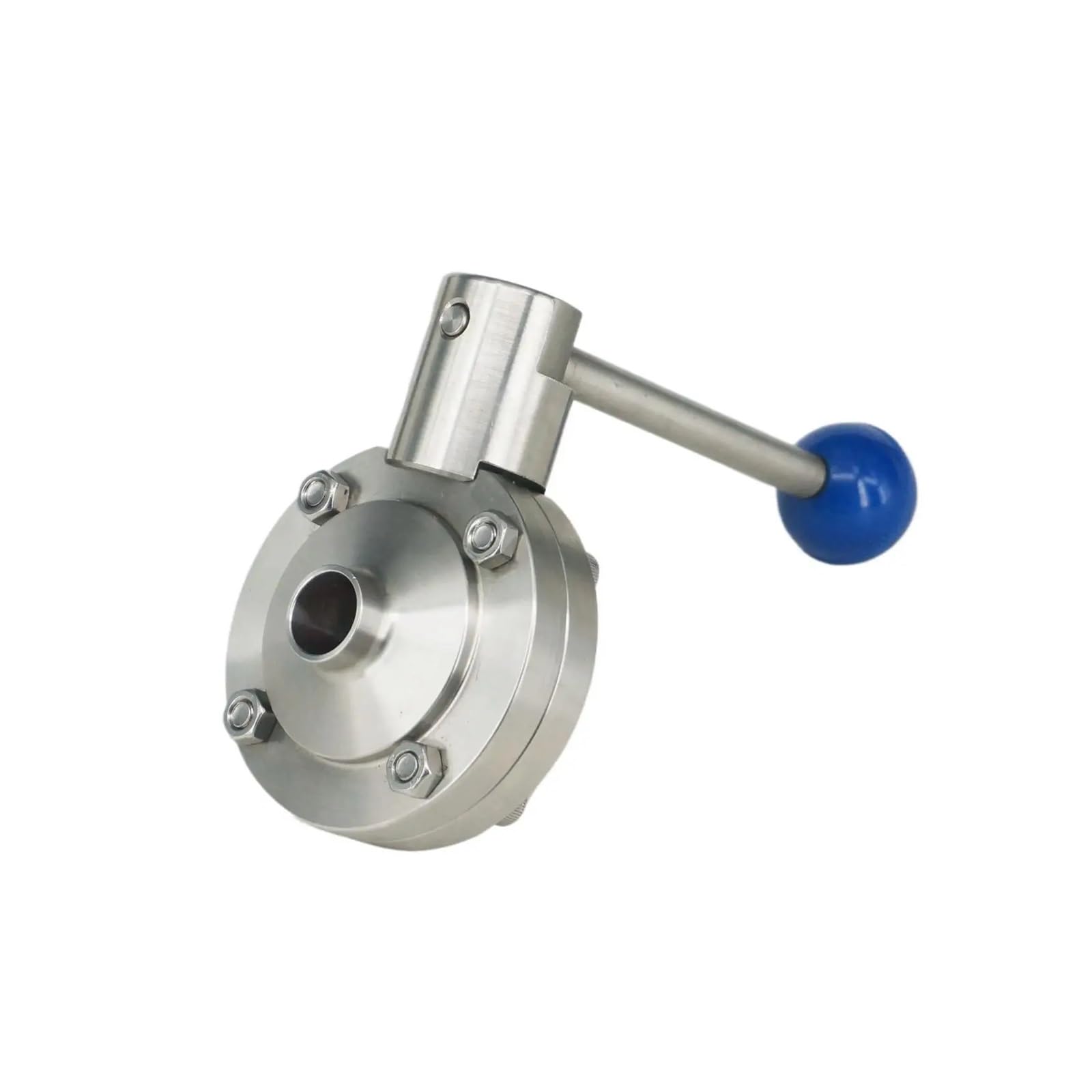 Vanne papillon soudée 19mm anti contamination pour brassage et laiterie