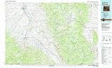 Wyoming Maps - 1982 Saratoga, WY - USGS Historical Topographic Wall Art : 36in x 22in, Large Wall Art Map