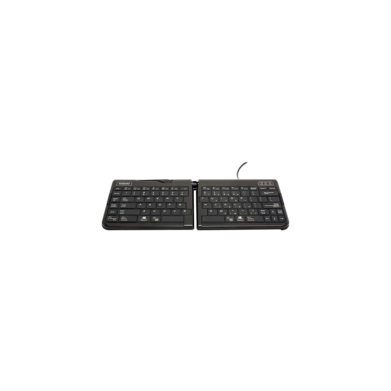 Goldtouch GTP-0044 Go!2 Mobile Keyboard Portable Foldable Travel Keyboard with USB Black product thumbnail 2