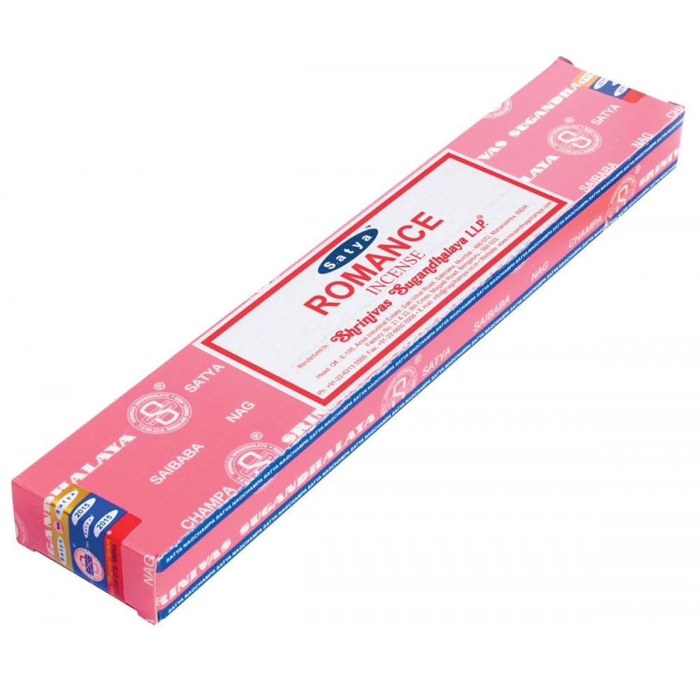 Sacred Essence Satya Incense Satya Romance Premium Incense Sticks 15G