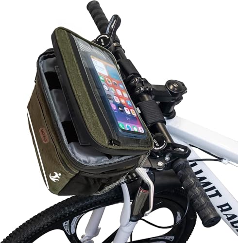 Sac De Selle Vélo Étanche 12L Haya Home - Sac Arrière Imperméable Avec Bandoulière | Pour VTT, Ville Ou Électrique