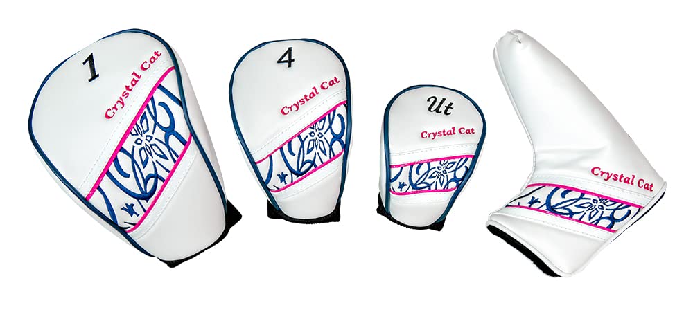 Crystal Cat ef3クラブセット ヘッドカバー キャディバッグ付 Lynx リンクス LYNX クリスタルキャット ef3 ハーフセット