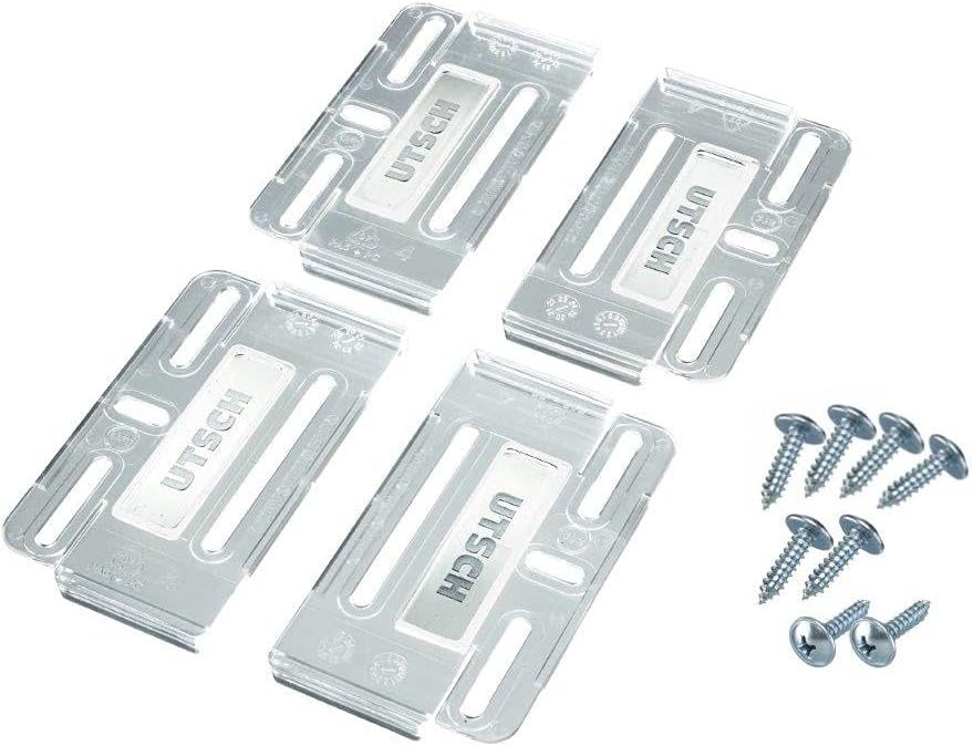 Frameless Universal Number Plate Holder Simple-Fix (Transparent) image 2