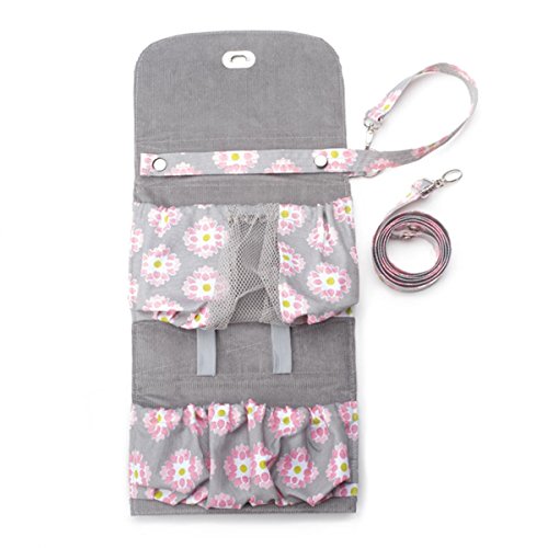 DEMDACO Lillybit Bolsa para Pañales Floral miniatura 3