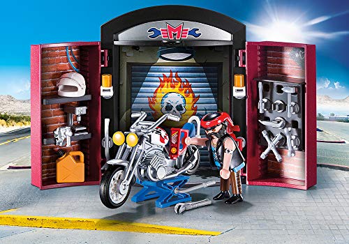 Playmobil City Life 9108 Coffret De 'atelier Du Motard - vue 3