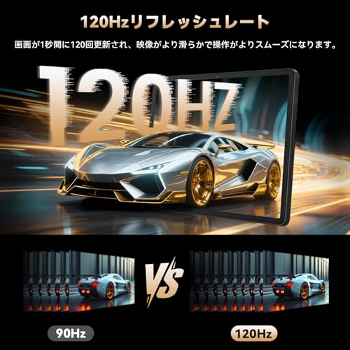 【Android タブレット 11インチ Helio G99】ZPad3 4G LTE タブレット SIMフリー 120Hz高リフレッシュレート 11インチ 1920x1200 FHD大画面 20GB+256GB+2TB拡張 8コアCPU Android 15 10000mAh PD18W急速充電 8MP/16MP Widevine L1+顔認識+5GHz WiFi+BT5.0+GPS対応