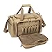 INSSTUID Gun Range Bag for Handguns and Ammo Tactical Pistol Case Shooting Range Duffle Bags Large Handguns Magazine Ammo Gear Accessories Pouch for Hunting Shooting Range Sport Coyote