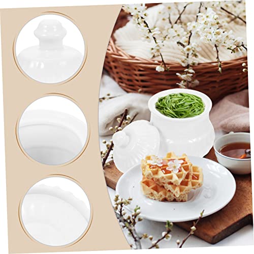 Alipis 4 Stück Geprägter Salzstreuer Zuckerstreuer Zuckerspender Container Salzbehälter Aus Porzellan Gewürzhalter Salzglas Halter Mit Deckel Kaffeekanister Krug Keramik Weiß Chili-öl 4 Alipis 4 Stück Geprägter Salzstreuer Zuckerstreuer Zuckerspender Container Salzbehälter Aus Porzellan Gewürzhalter Salzglas Halter Mit Deckel Kaffeekanister Krug Keramik Weiß Chili-öl