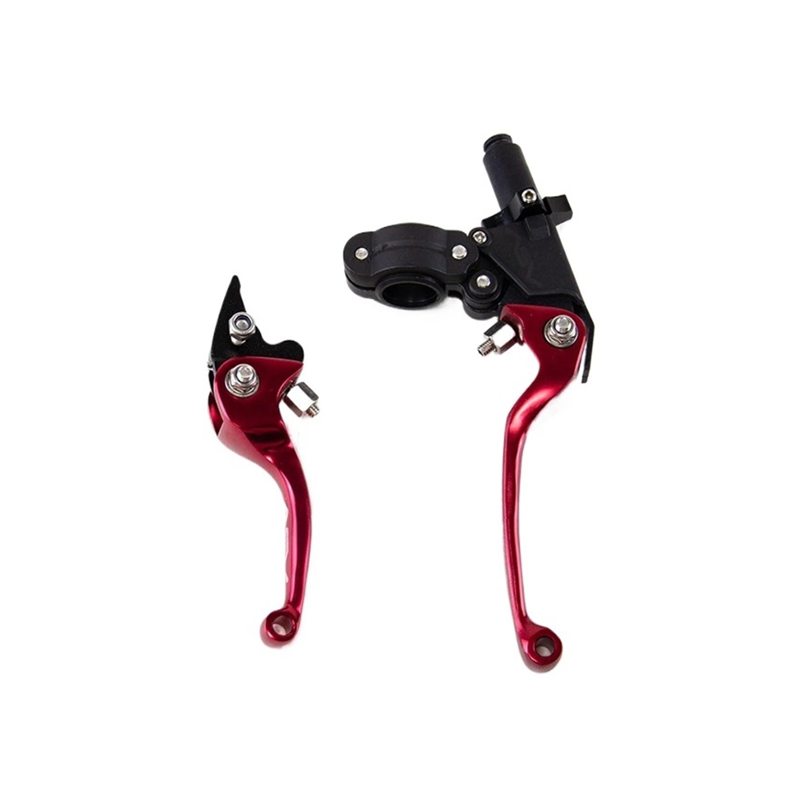 Wkdyriwo Red 22Mm Universal Motorcycle Brake Clutch Levers For Cnc Asv Motorbike Door Handle For Crf Yz Yzf Xr Exc Klx Rmz 125 250 450 250R Motorcycle Brake Clutch Levers