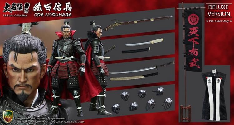 新品　1/6　織田信長　アクションフィギュア　ACI Toys　戦国武将　DX版 Amazon | ACI Toys x Suwahara 織田信長 1/6 アクション